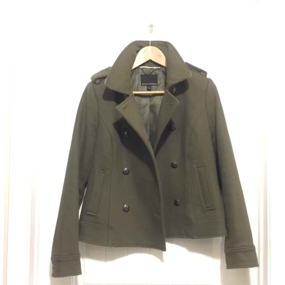 Banana Republic Cotton Coat Size S